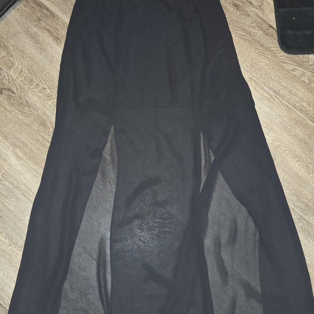 H&M Black Maxi Skirt